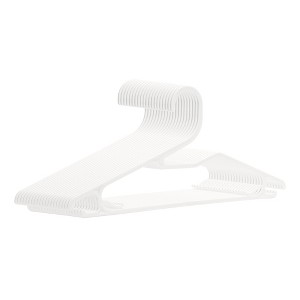 REGALWOVEN Durable Materials Space-Saving Smooth Edge Clothes Hangers 20 Pcs - 1 of 4