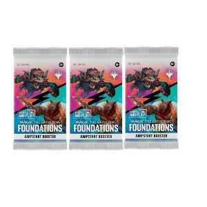 Magic the Gathering 3 Packs MTG Jumpstart Booster Pack Lot MTG Foundations - 1 of 1