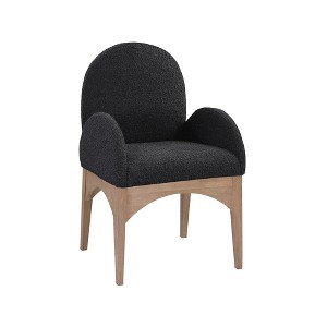 Meridian Furniture,Waldorf Boucle Fabric Dining Chair - 1 of 4