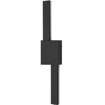 Cal Lighting LA-8031 Jaca Led Twin Backlit Wall Sconce, Black