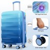 Okak 3-Piece Luggage Set with Spinner Wheels and TSA Lock, Lightweight Durable Carry-On Luggage with Expandable Design, 20/24/28IN - 2 of 4