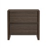 GDFStudio Linda Modern 2-Drawer Nightstand - 2 of 4