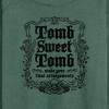 Women's - Disney - Haunted Mansion Parks Attraction Lightweight French Terry Wide Neck Long Sleeve Shirt - 2 of 4