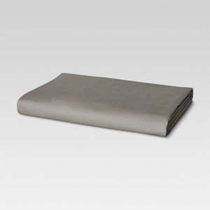 Twin 300 Thread Count Ultra Soft Fitted Sheet Radiant Gray - Threshold