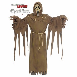 Ghost Face Kids' Scarecrow Halloween Costume Robe - 1 of 1