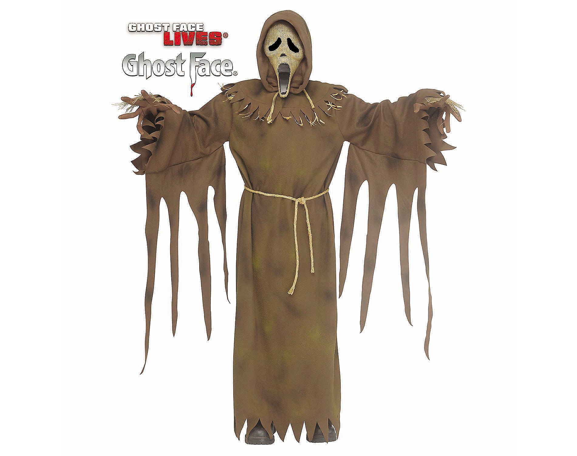 Ghost Face Kids' Scarecrow Halloween Costume Robe