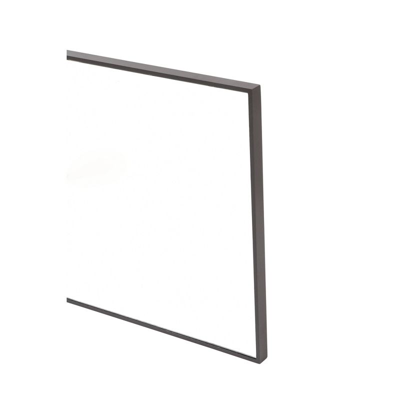 Wood Rectangle Shaped Wall Mirror with Thin Minimalistic Frame - Olivia & May, 3 of 16