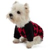 Leveret Dogs Argyle Print One Piece Pajamas   - 2 of 4