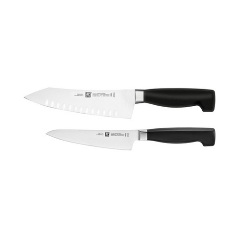 Zwilling J.A. Henckels Four Star 2-Piece Rock & Chop Knife Set