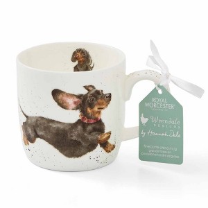Royal Worcester Wrendale Designs 11 oz Mug, for Tea, Coffee and Hot Cocoa, Made from Fine Bone China, Cute Animal Motifs - 1 of 4