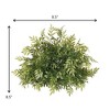Sullivans Wisteria Half Orb Decorative Filler 7"H Green - 3 of 4