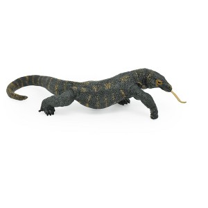 Collectible Wildlife Gifts | Komodo Dragon, Monitor Lizard, Museum Quality Rubber Reptile, Hand Painted Figurine, Gift, 6" CWG258 B241 - 1 of 4