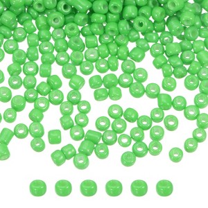 Unique Bargains Loose Craft DIY Earring Necklace Making Glass Round Beads 6000 Pcs - 1 of 4