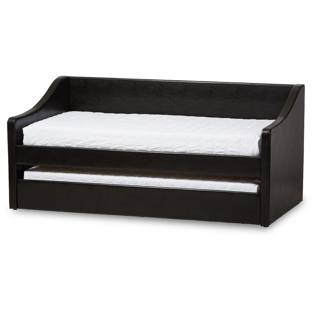 Photos - Bed Frame Twin Barnstorm Modern and Contemporary Fabric Upholstered Daybed with Gues