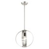 Livex Lighting Modesto 1 - Light Pendant in  Brushed Nickel - 4 of 4