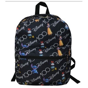 Disney Friends 100th Anniversary 16" Backpack with All Over Print - 1 of 2