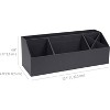 Bigso Elisa Desktop Organizer, Durable Desk Organizer with 7 Compartments for Office Supplies & More - 3 of 4
