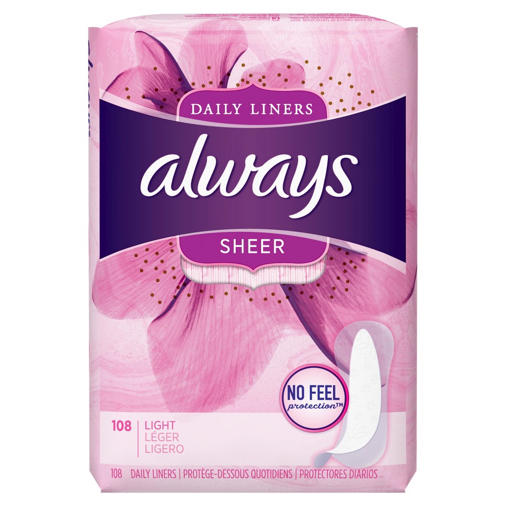 UPC 037000888727 product image for Always Light Absorbency Panty Liners - 108ct | upcitemdb.com