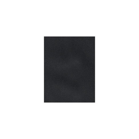 LUX 100 lb. Cardstock Paper, 8.5 x 11, Midnight Black, 50 Sheets/Pack  (81211-C-56-50)