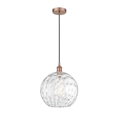 Innovations Lighting Athens Water Glass 1 - Light Pendant in  Antique Copper - image 1 of 1