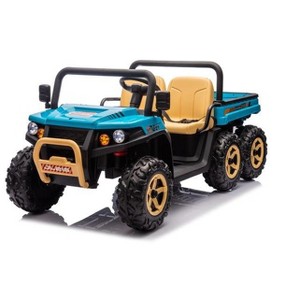 24V Ride-On Toy Truck for Kids - 4x35W Motors, 24V7AH Battery, 6 Anti-Slip Tires, Dump Truck, Parent Remote, Music Player - 1 of 1