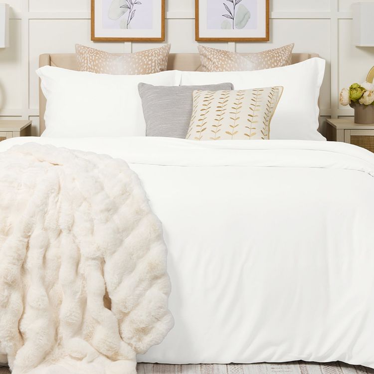 Cosy House Collection 100% Bamboo Duvet Cover Set, 2 of 12