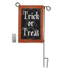 LumaBase Battery-Operated Lighted Outdoor Banner with Garden Flag Stand - Trick-or-Treat - 4 of 4