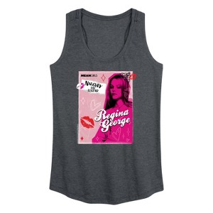 Women's - Mean Girls - Regina George Naughty List Legend Graphic Racerback Tank - 1 of 4