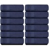 White Classic Luxury 100% Cotton Washcloths Set of 12 - 13x13" - 2 of 4