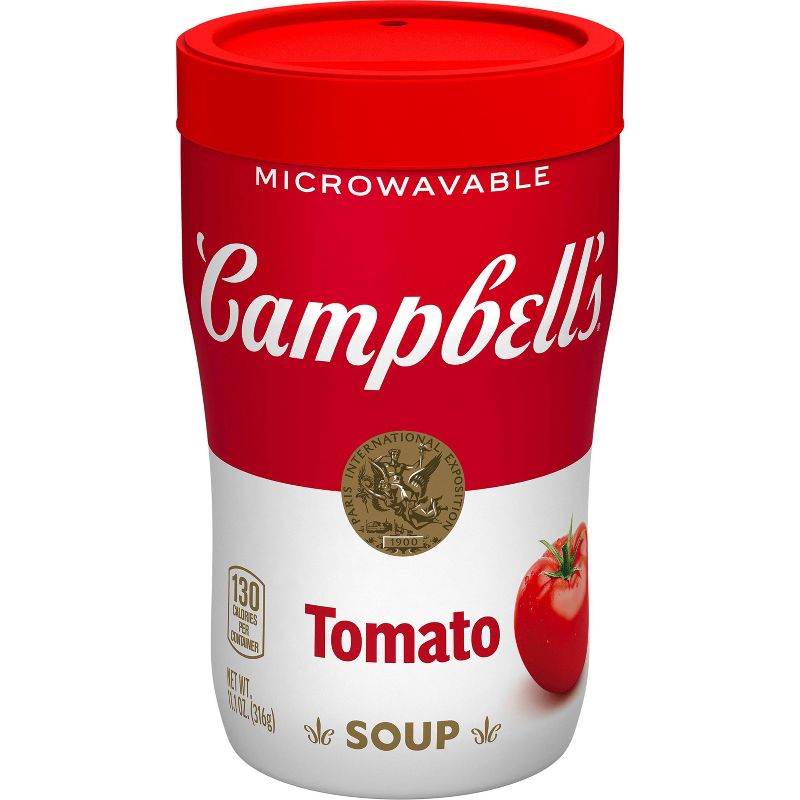 Campbell&#39;s Classic Tomato Microwavable Sipping Soup - 11.1oz, 1 of 13