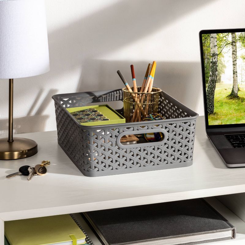 Y-Weave Small Decorative Storage Basket - Brightroom™, 2 of 10