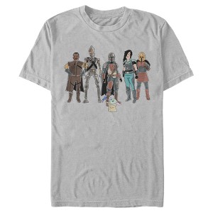Men's Star Wars The Mandalorian Farewell on Nevarro T-Shirt - 1 of 4