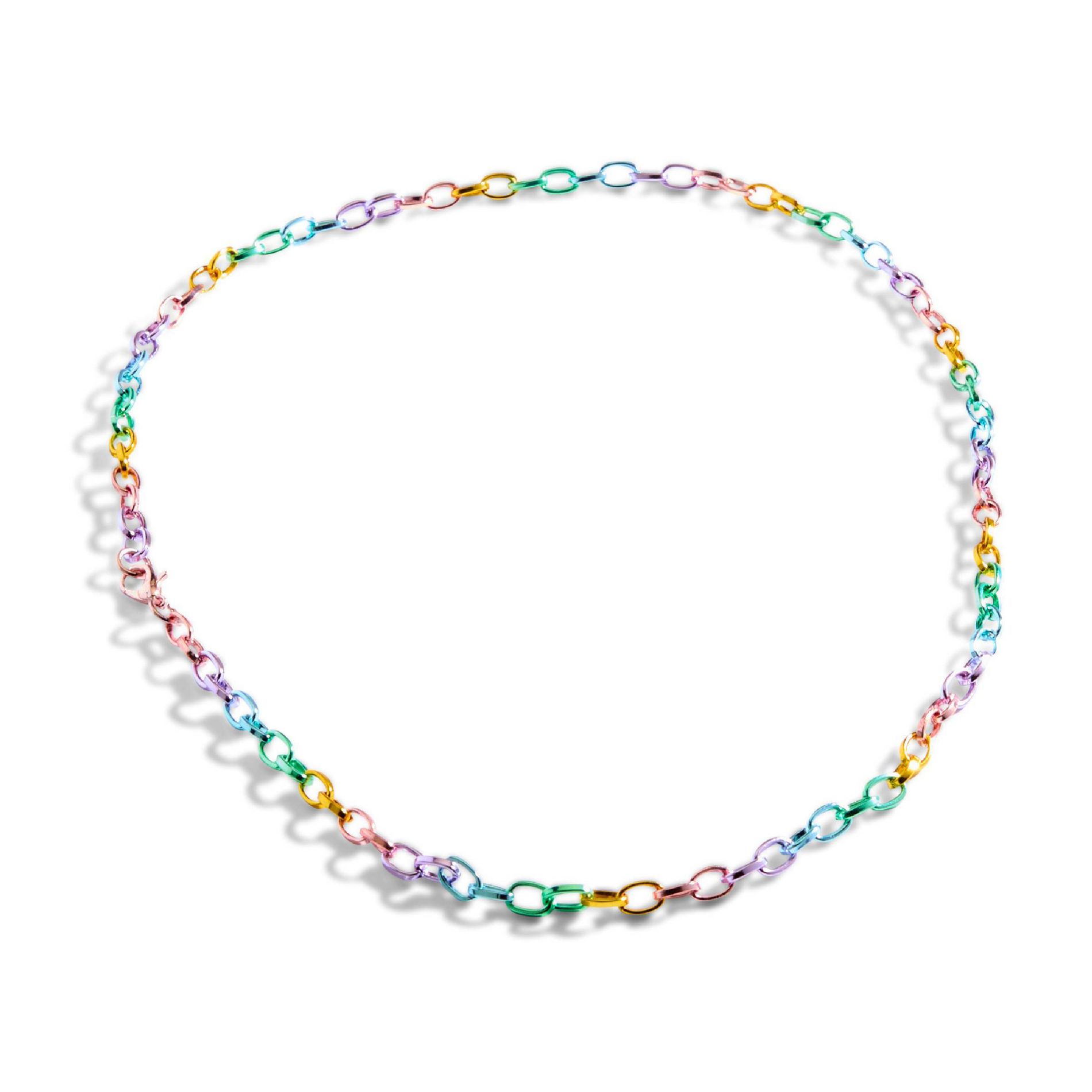 FAO Schwarz Charm Squad Rainbow Necklace