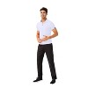 Anna-Kaci Active Men's Athletic Fit Polo Shirt with Contrast Collar and Moisture-Wicking Stretch Fabric - 3 of 4