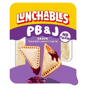 Lunchables Peanut Butter and Jelly Sandwich Grape - 2.27oz - 1 of 4