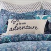 Bellamy Off-White Decorative Pillow - Levtex Home - 3 of 4