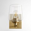 Quorum Lighting Veno 1 - Light Wall Light in  Aged Brass - 2 of 3
