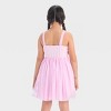 Zenzi Girls' Sleeveless Tulle Floral Dress - Pink - 2 of 3