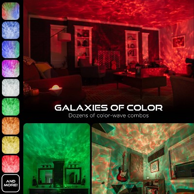 Galaxy Wave Projector Table Lamp - Enbrighten