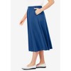 Woman Within Plus Size 7-Day Knit A-Line Skirt - 4 of 4