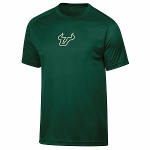 NCAA South Florida Bulls Men's Poly T-Shirt - 1 of 3