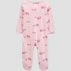Carter's Just One You® Baby Girls' Elephant Sleep N' Play - Pink - 2 of 4