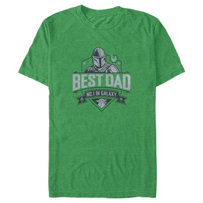 Men's Star Wars: The Mandalorian #1 Father Din Djarin and Grogu T-Shirt