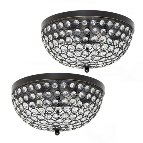 Flush Mount Ceiling Light With Crystals / Crystal Flush Mount Ceiling Fixtures Led Ceiling Lights Ceiling Fixtures Flush Mount Ceiling Lights / The 10 best flush mount ceiling lights.