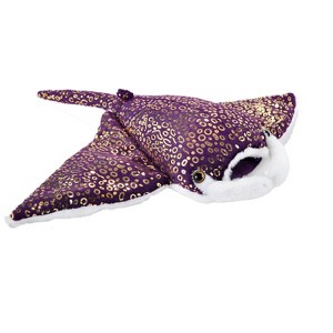 Wild Republic Foilkins Manta Ray Stuffed Animal, 12 Inches - 1 of 1
