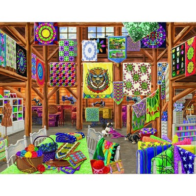 Sunsout Quilted with Love 1000 pc Large Pieces  Jigsaw Puzzle 38811