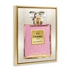 Stupell Industries Pink Luxury Perfume Black Framed Floater Canvas Wall Art - 3 of 4