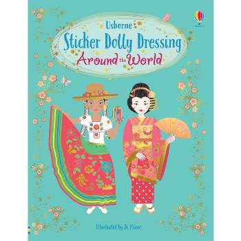 Sticker Dolly Dressing Around the World - by  Emily Bone (Paperback)