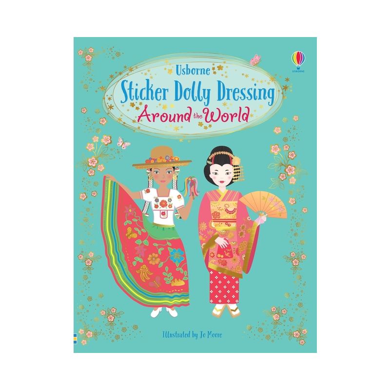 Sticker Dolly Dressing Around the World - by  Emily Bone (Paperback), 1 of 2