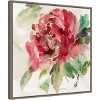 22" x 22" Fall Peony II by Asia Jensen Framed Canvas Wall Art Print - Amanti Art: Bohemian Style, Botanical Lithograph, Polystyrene Frame - 2 of 4